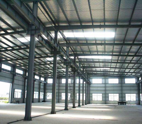 O Fluorocarbon do GV pinta o armazém da construção de aço do período 36m