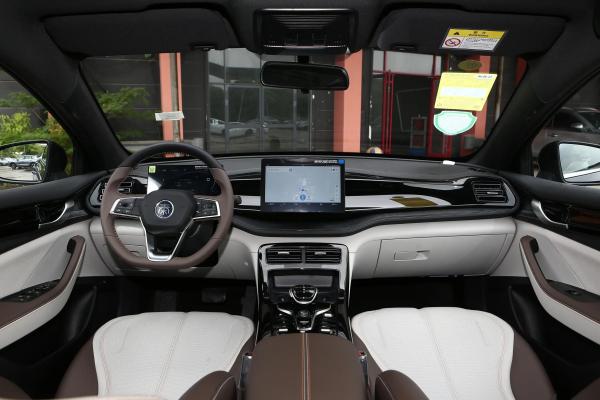 BYD Electric Qin Plus Dm-2024 Dm-I Honor Version 55Km Compact PHEV Car with Swing Door