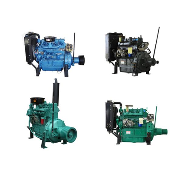 44 KW 360 Kg Pulverizer Stationary Diesel Engine 4 Cylinder Electric Start System