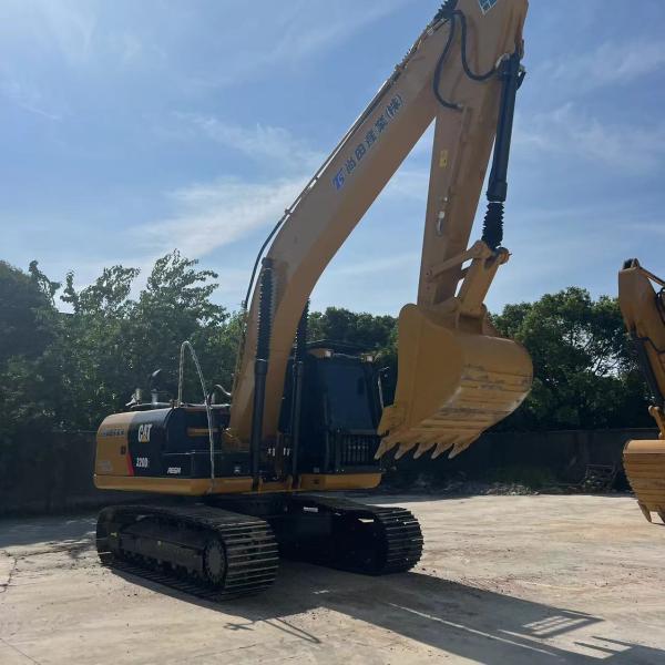 100% оригинальный использованный CAT Caterpillar 320D Crawler 1m3 мощность гидравлический экскаватор