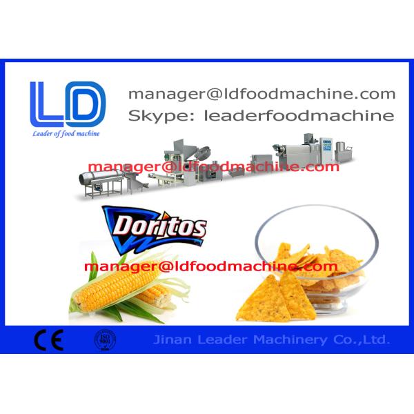Automatic Extruded Pellet Frying Snacks Machine  production process