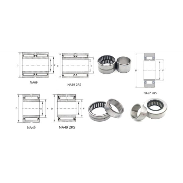Machined Ring Needle Bearing NA4901 NA4902 Needle Roller Bearing