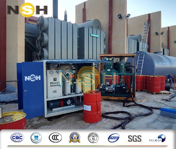 Trailer-Cover Outdoor Mobile Vacuum Transformer Oil Purifier Dehydration Degassing System