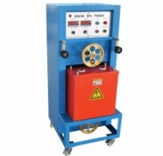 Copper Electric Conductor Online Induction Wire Preheater For Extruder Machine