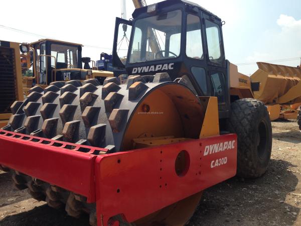 Used Dynapac CA30D Road Roller with Hydraulic Drive Unit Secondhand Compactor CA25D