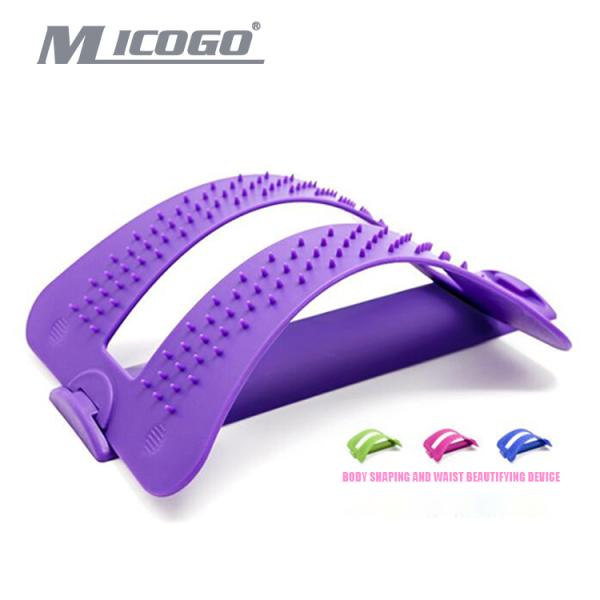 Adjustable Lumbar Traction Back Stretcher Pilates Yoga Pain Relieve Back Stretch Massager
