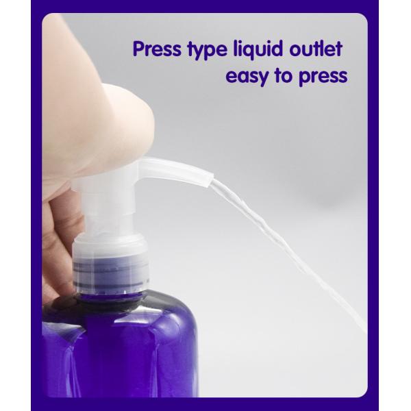 упаковка Эко бутылок насоса лосьона 500мл Моно дружелюбная для косметик УКАП12