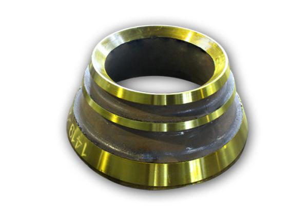 Mining and stone crack used high manganese steel crusher concave and mantle manufacturer