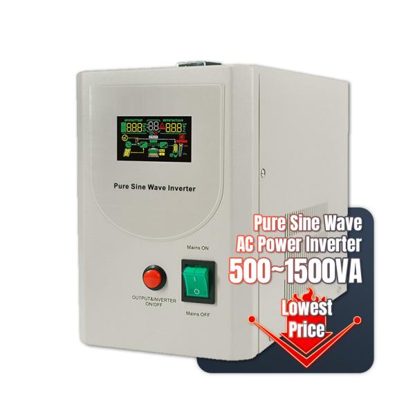 140-275Vac Inversor solar de onda senoidal pura Inversor híbrido solar 500VA-5000VA