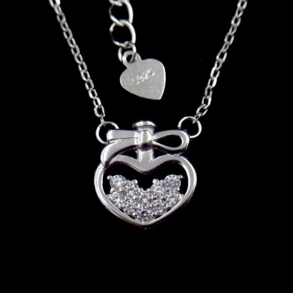 Регулируемые ювелирные изделия белого золота ожерелья 925 цепи жемчуга покрытые серебряные