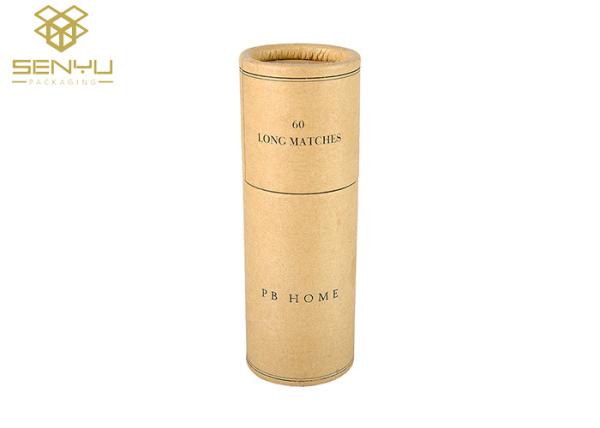 Cardboard Paper Tube Packaging / Wine Bottle Pack Paper Tube Container