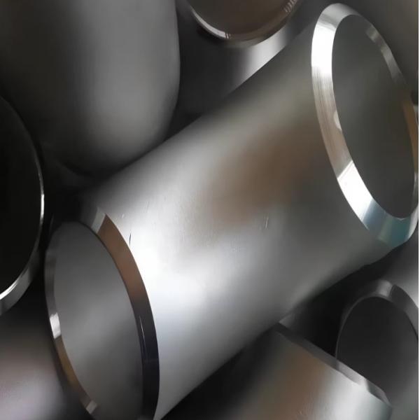 1.4404 Stainless Steel EN 10253-2 Type B Reducing Tee Butt Weld Fittings with Hexagon Head Code