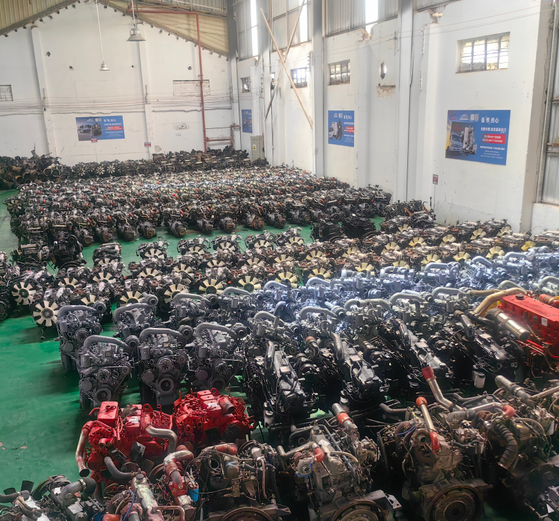 Used Japanese Turbo Engine 5.9L Displacement 6 Cylinder Diesel Engine For Hino Truck