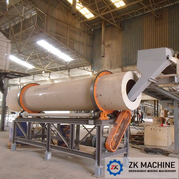 Роторный барабанчик формируя оборудование зерения машины Ø1×15m3