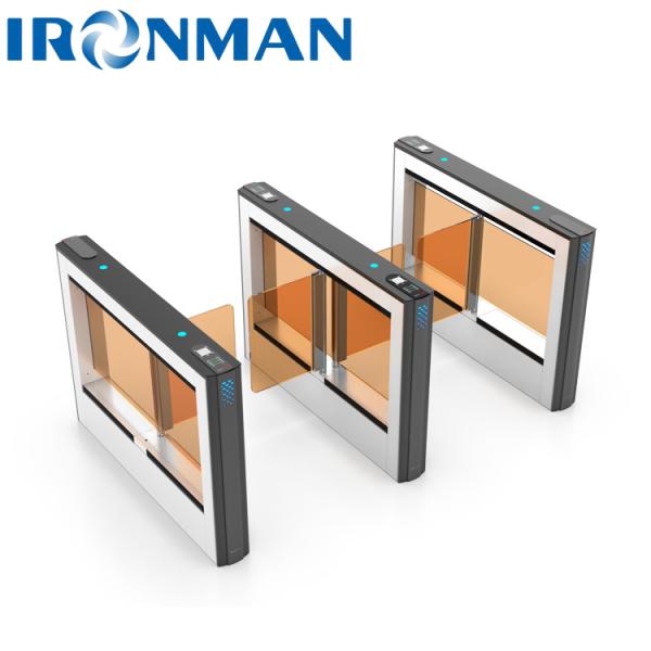 Secure and Durable Leaf Swing Barrier Gate with Aluminum Alloy QR Code Reader Service Life 5000000 Times