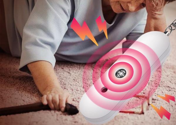 Safe Sound Personal Alarm Siren Keychain With Led Flashlights For Women Girls Kids Elderly
