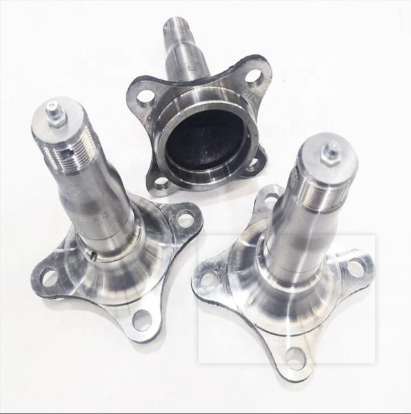 Carbon Steel Antirust Trailer Axle Spindle , Sand Blast High Precision Forging Parts