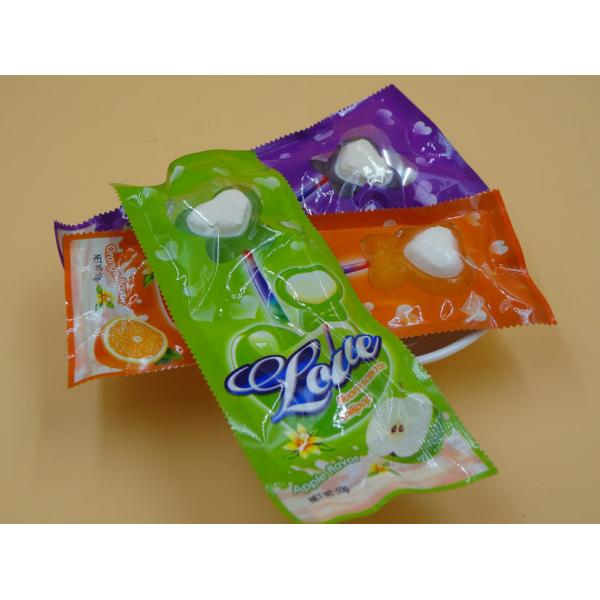 Конфета леденца на палочке формы сердца пакета сумки здоровая трудная/низкая конфета Cal для конфеты младенца детей