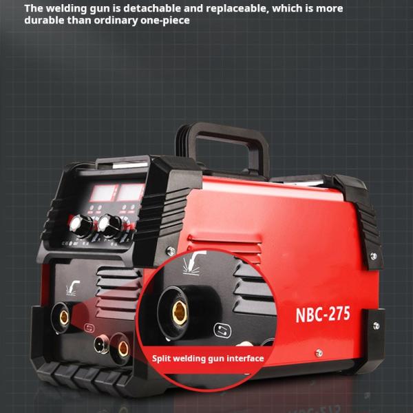 12mm Detachable Gas Shielded Welding Gun Intelligent Regulating Welding Machine