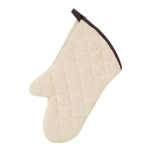 Pano Oven Mitts White Color de toalha do CE de BSCI 17 polegadas