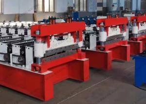 Galvanized Coil 0.8mm Trapezoidal Roll Forming Machine 4m/Min