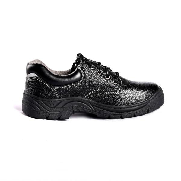 Puncture Resistant Black PU Sole Comfortable EVA Insole Men Work Safety Women Slip Resistant Shoes