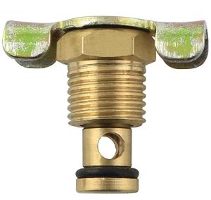 1/4'' Brass Air Hose Fitting , NPT Male Air Compressor Blowdown Valve With
