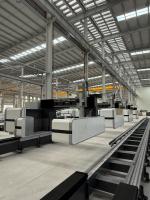 Machine de découpe laser à haute tension à base de câble CNC de 12 kW en acier doux