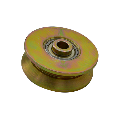 Sliding gate roller GW616 Y, U,V Groove，Galvanized, Iron, Single or double bearing, size50-120MM