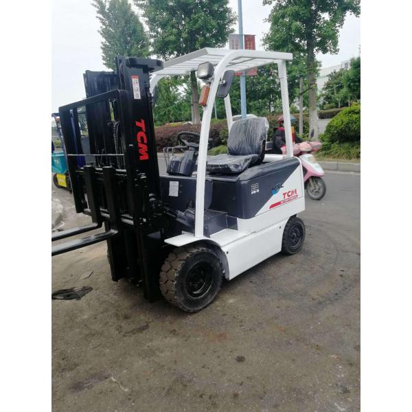 TCM 20 chariot élévateur électrique d'occasion avec élévateur de 2 tonnes de 3 m avec composant moteur de base