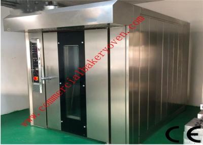 16 Trays Rotary Vietnam Style Bakery Rack Oven For Bread Baking , ISO / CE