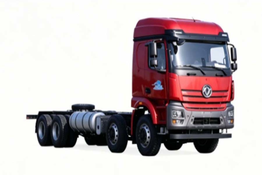 Dongfeng 8x4 Heavy-Duty Off-Road Truck Prototype Chassis