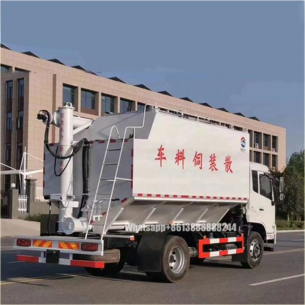 Dongfeng Single Bridge 22000  Liters Bulk Forage  Bulk Cement Tanks