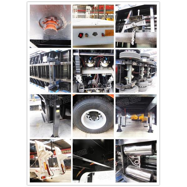 60-100 тонн тяжелый лоубой полуприцеп Подходит для бульдозеров и кранов