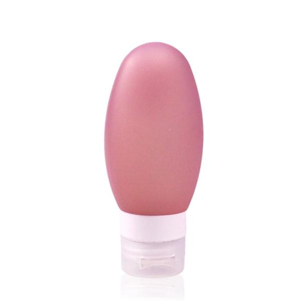 Oval Shape 100ml Silicone Travel Containers Better Air Returning For Squeezing