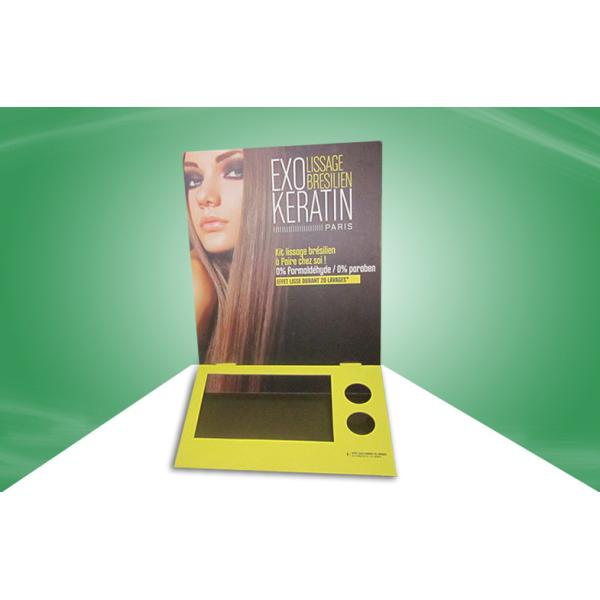 Exposição ereta do contador do ardboard para lojas, ambiental