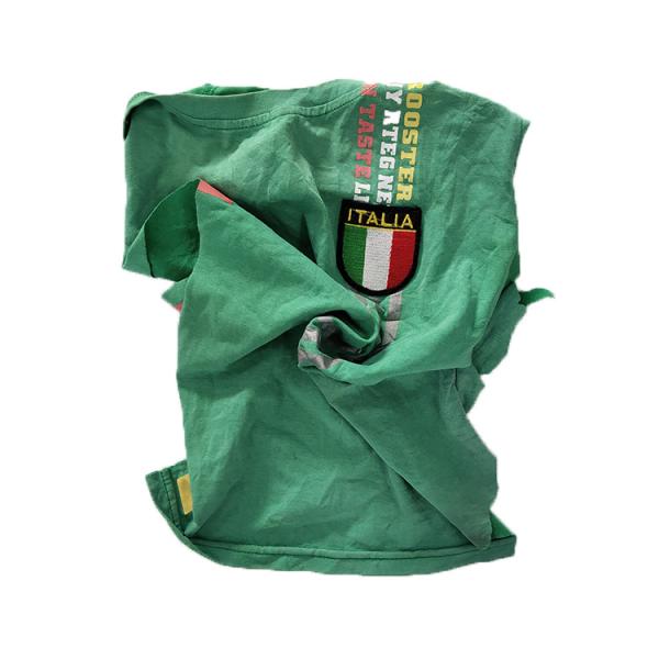 Disposable Deep Color T Shirt Mixed Cotton Rags