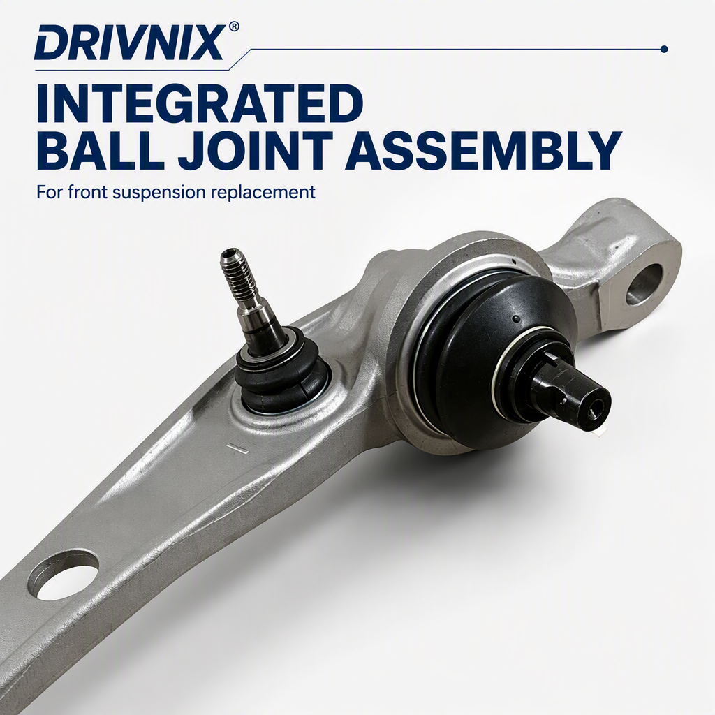 DRIVNIX High Quality Front Lower Control Arm Left & Right for Rolls-Royce Phantom RR1 2003-2016 OE 31122180523 31350440780,