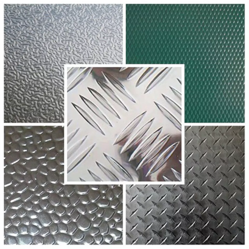 5.0mm 3003 H14 6061 5052 Stucco Embossed Aluminum Sheet Black Checker Plate Aluminium