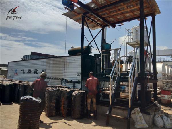 Q235b Steel Bitumen Melter No Asphalt Pollution High Production Capacity