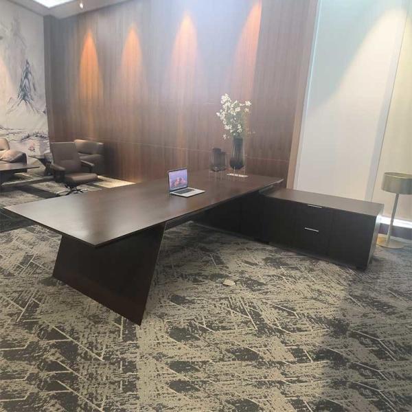 Business Furniture Table And Chair Luxury Wooden Paint Boss Desk