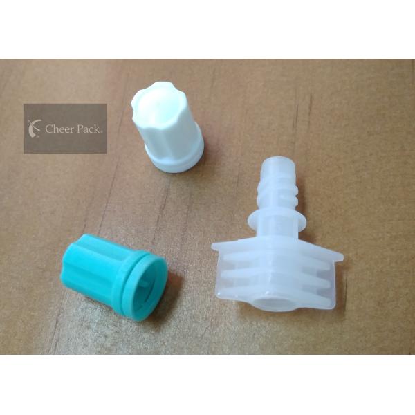 La bolsa blanca de los alimentos para niños del color capsula el material del PE con diámetro externo de 7 milímetros