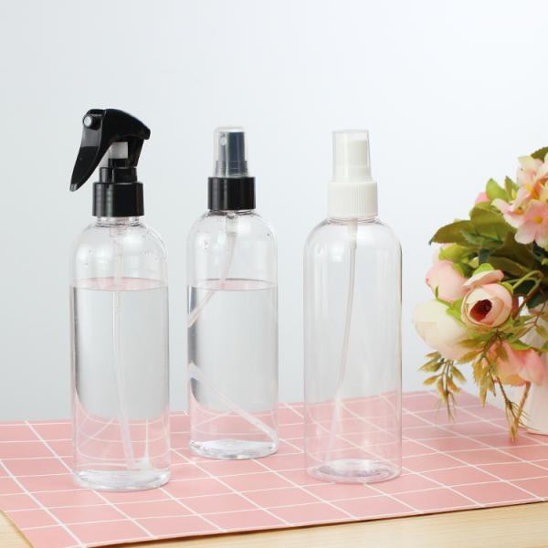 Transparent 250ml Plastic Pump Bottle Lightweight and Impact Resistant