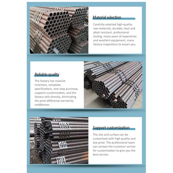 Heat-Resistant Alloy Steel  Various Lengths High Pressure Boiler Tube for Industrial Boiler