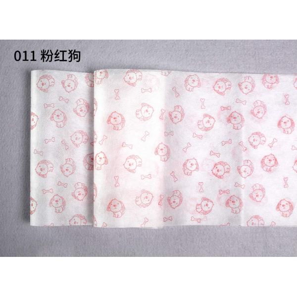 Устойчивое решение для упаковки Цветные печатные нетканые рулоны из 100% полипропилена