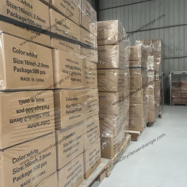 Blue Powder Coated Laundry Wire Hanger