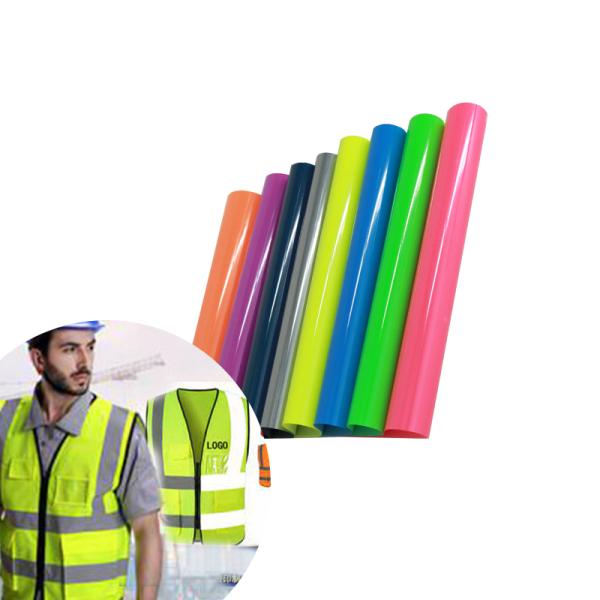 листа винила переноса видимого в темноте свечения 8.5x11 6x6 утюг красного голубого отражательный дальше для одежды ветеринара куртки