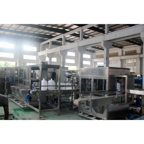 High Speed 5 Gallon Water Filling Machine , Bottle Filling Equipment 300BPH Capacity