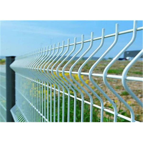 Commercial Welded Wire Mesh Fence 3D Curved Security Mesh Fencing