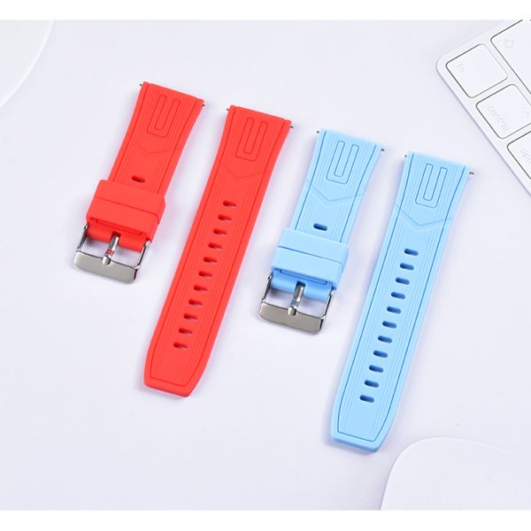 Quick-release Silicone Watch Strap, Available In Various Colors With Buckles | Custom Logo Supported - Wholesaler SHX